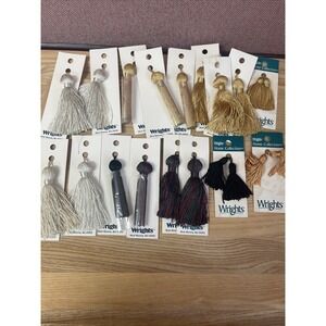 17 Wrights Home Collection Tassels Lot